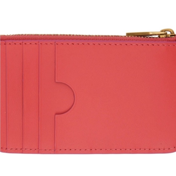 NWT, Authentic, BALMAIN Pink Monogram Cardholder - Picture 7 of 8